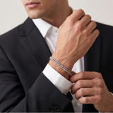 The MOHRA Cuban Link Bracelet — Silver