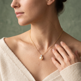 The MOHRA Pearl Pendant — Gold