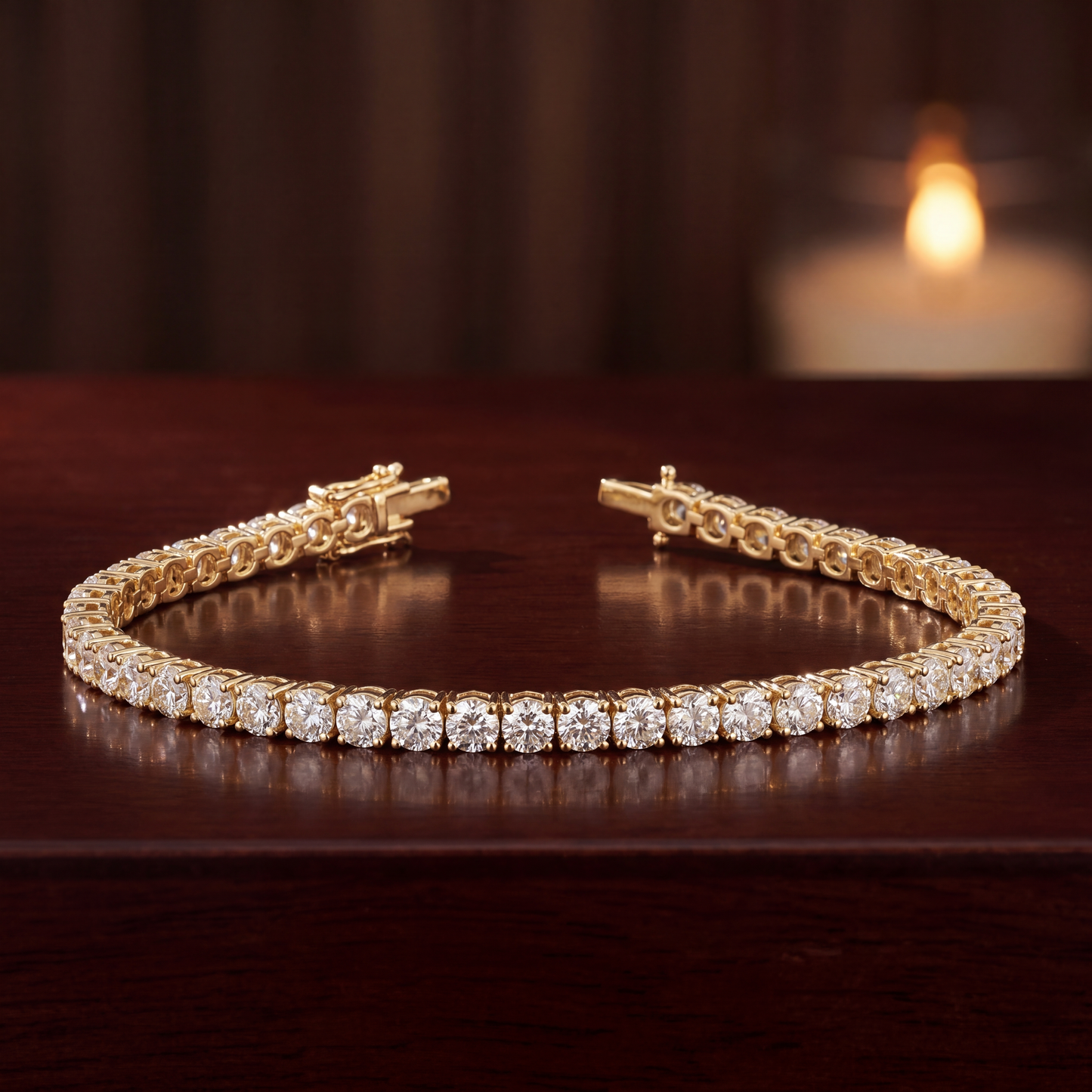 The MOHRA Tennis Bracelet — Gold
