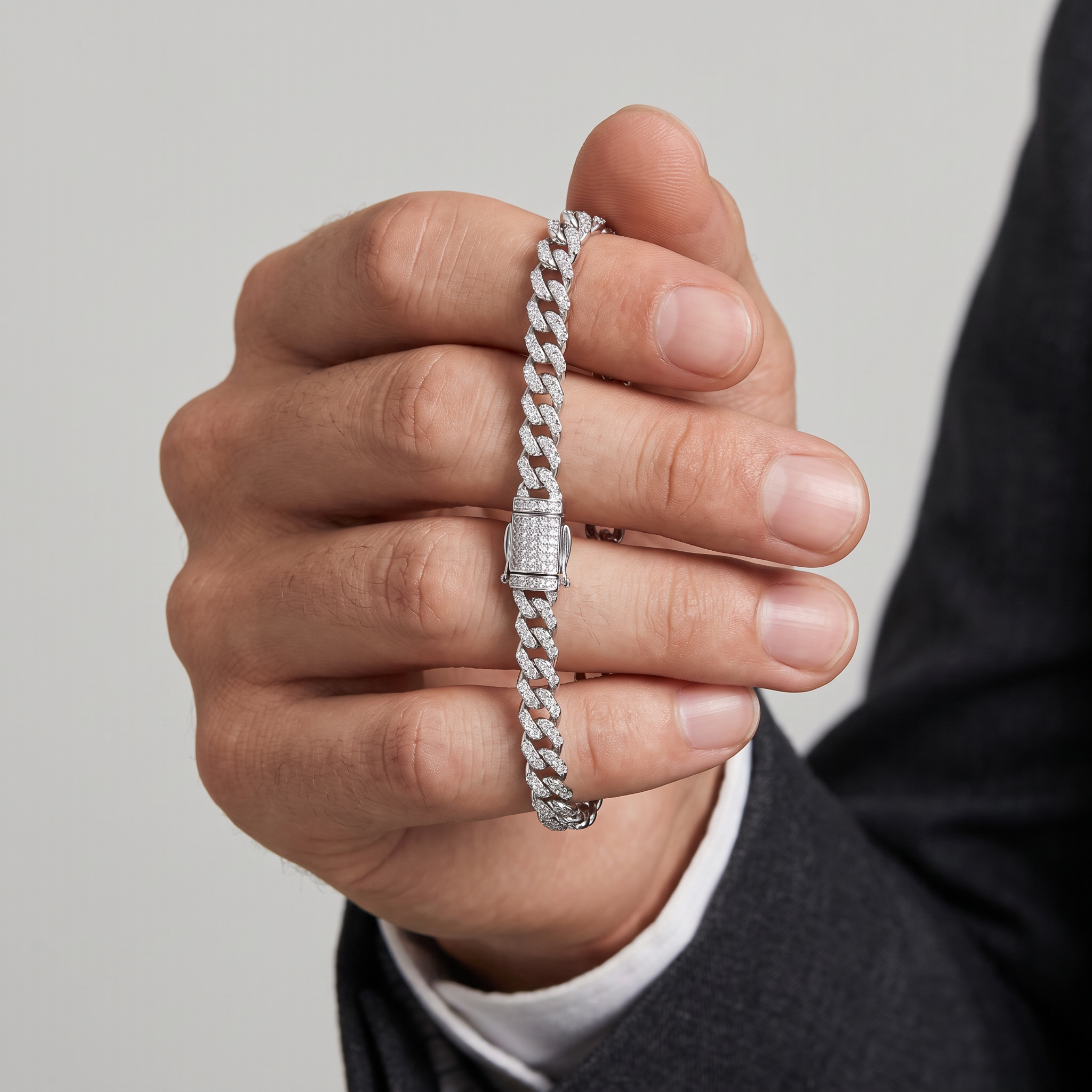 The MOHRA Cuban Link Bracelet — Silver