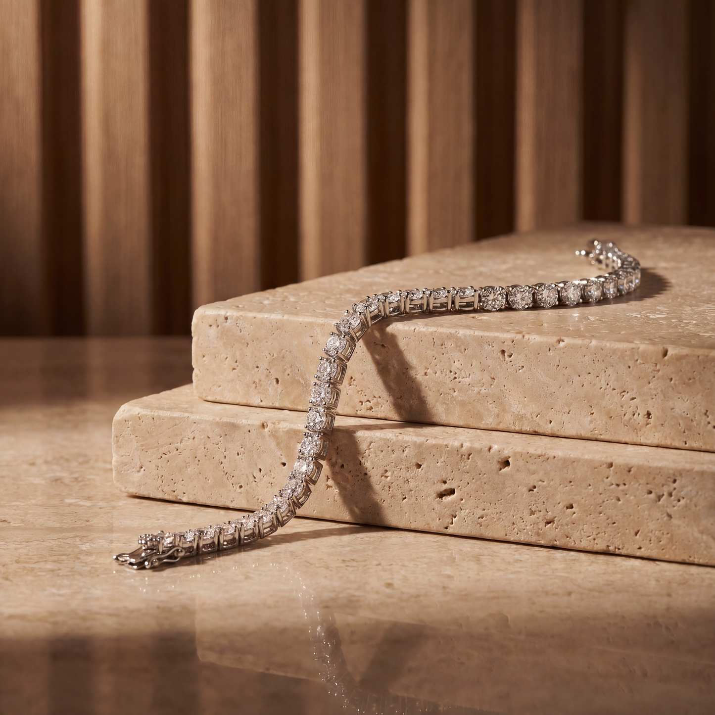 The MOHRA Tennis Bracelet — Silver