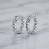 The MOHRA Tennis Hoops — Silver