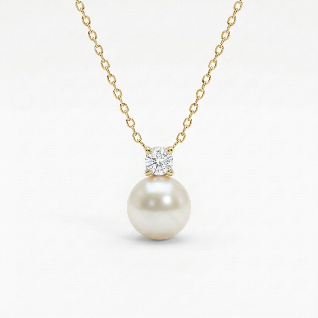 The MOHRA Pearl Pendant — Gold