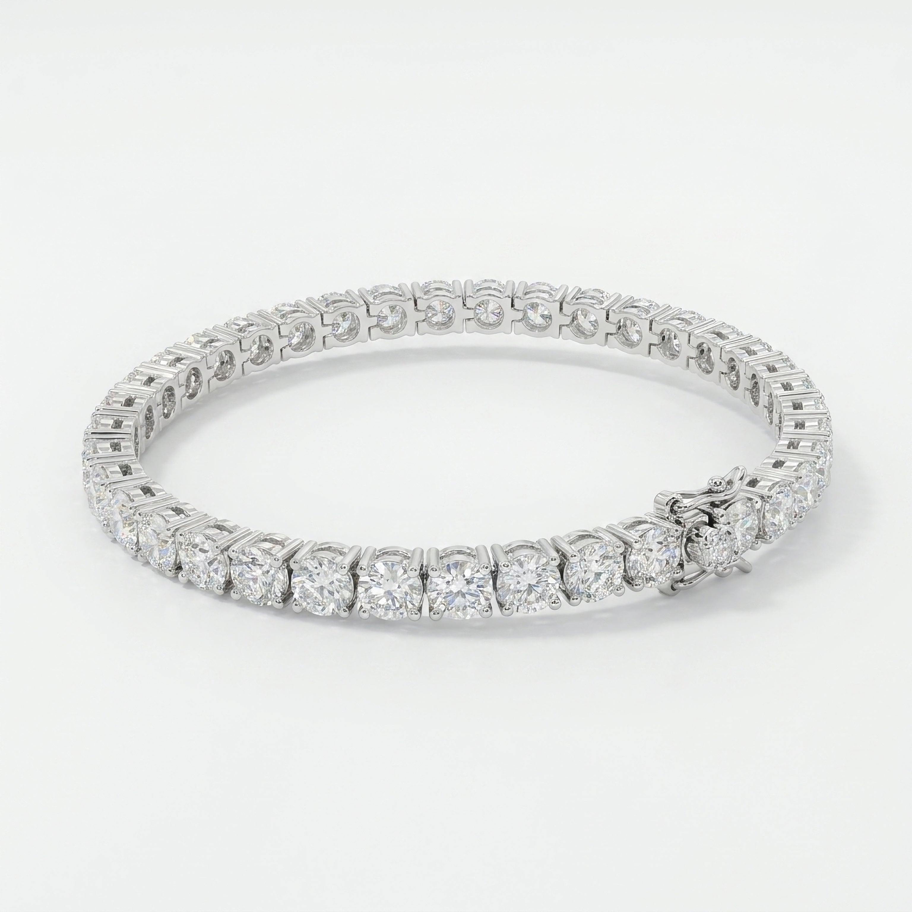 The MOHRA Tennis Bracelet — Silver