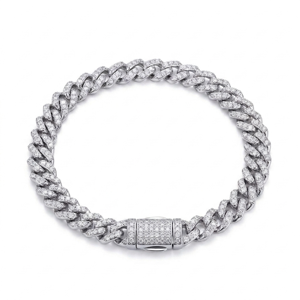 The MOHRA Cuban Link Bracelet — Silver