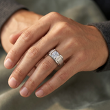The MOHRA Men’s Solitaire Ring — Silver