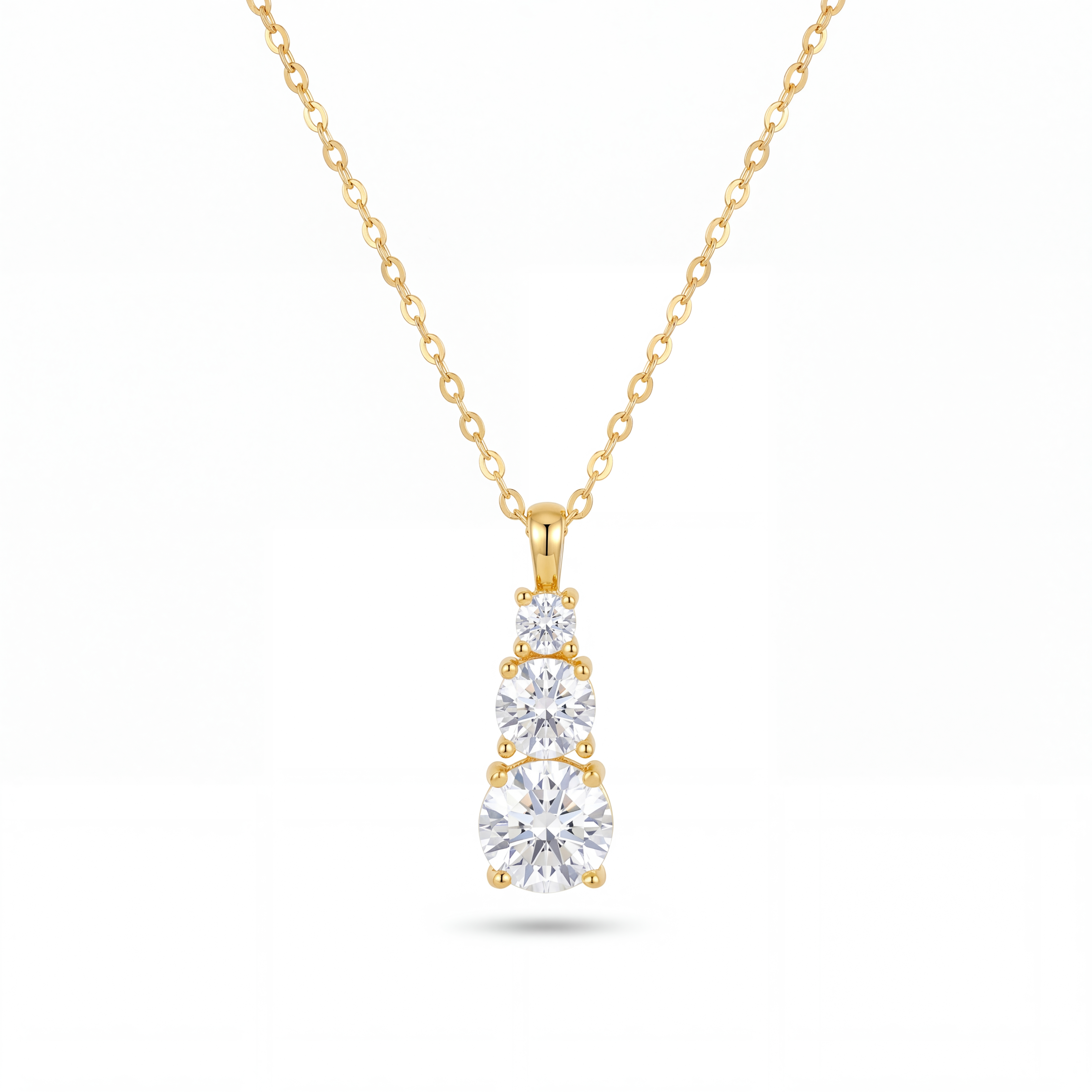 The MOHRA Triple-Stone Pendant