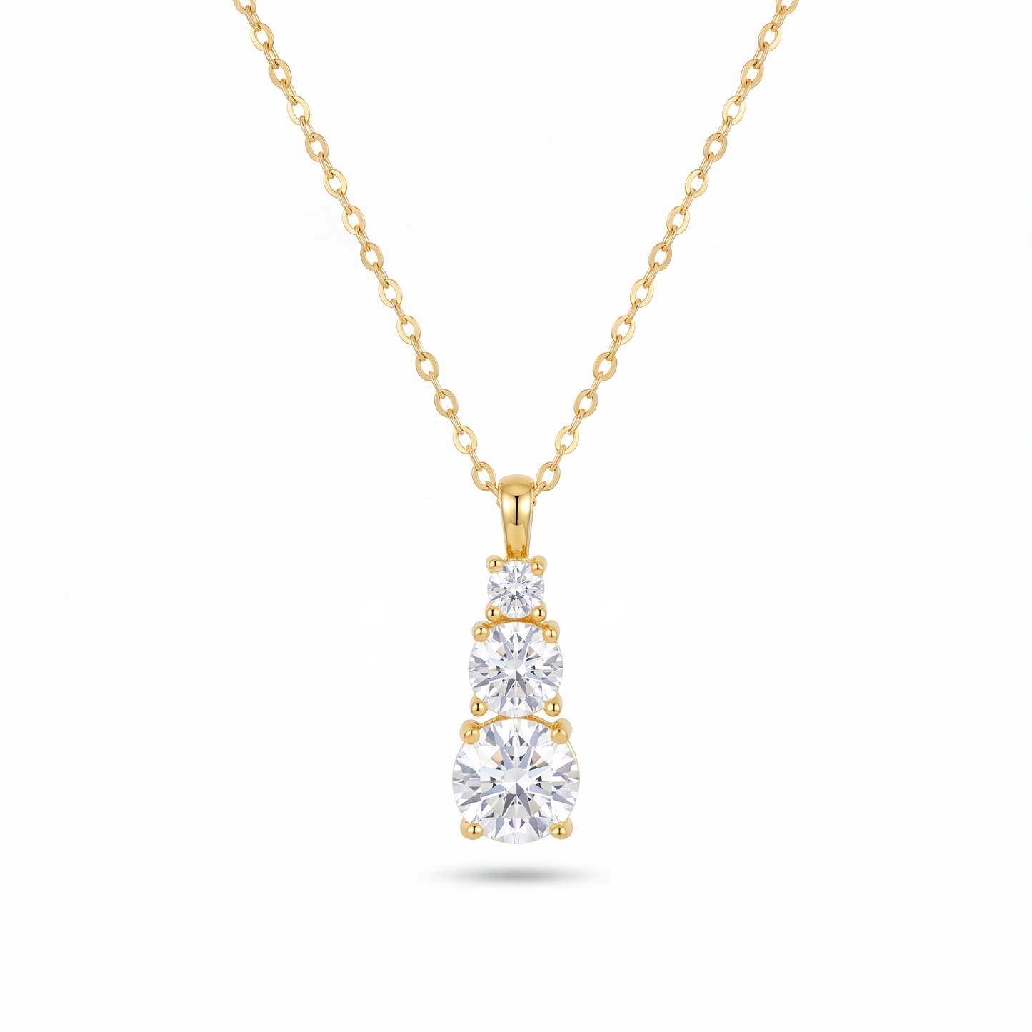 The MOHRA Triple-Stone Pendant