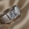 The MOHRA Men’s Solitaire Ring — Silver