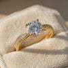 The MOHRA Solitaire Ring — Gold