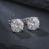 The MOHRA 2ct Solitaire Studs — Silver