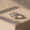 The MOHRA Heart Halo Ring — Silver