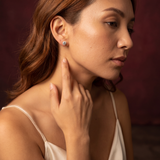 The MOHRA Solitaire Studs — Gold