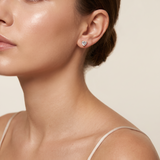 The MOHRA Heart Studs — Gold